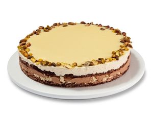 עוגת קרם מוס חלבה שוקולד בלגי